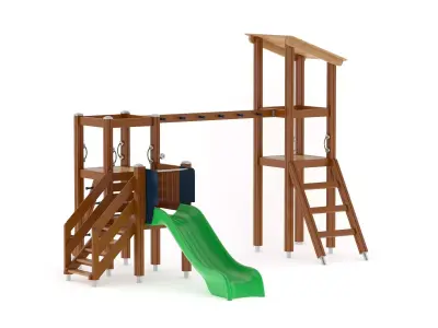 Lappset Activity Tower 16 3D model