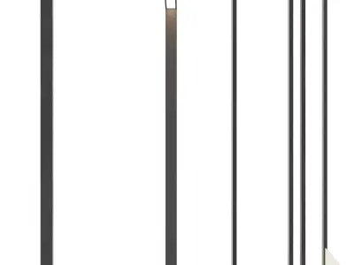 Foundry Floor Lamp 3D model