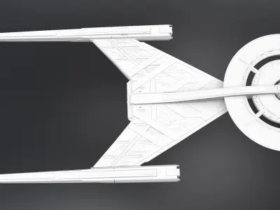 Crossfield Discovery scale model  3D print model