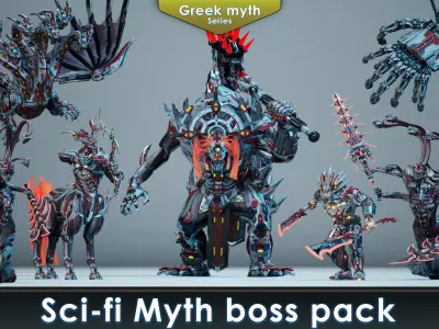 Sci-Fi Myth Boss pack