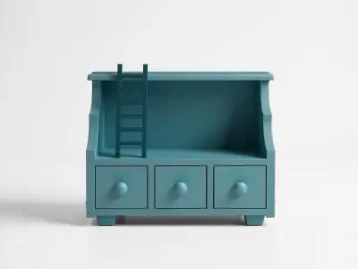 Baby Room Wardrobe - Furniture Dollhouse  3D print model
