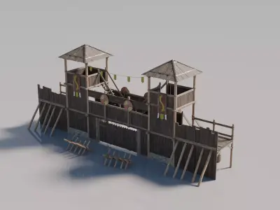Nordic House 19 3D model