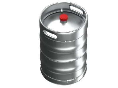 Beer Keg 3D model