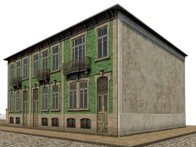 Old Townhouse I 3D model