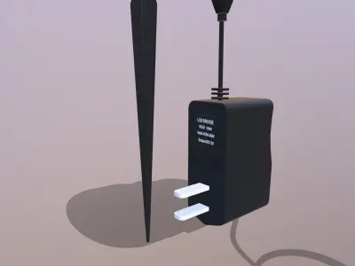 Spike Light 3D model