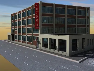 Loft Building 3D model