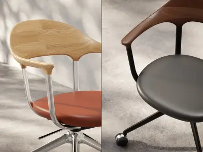 Four Armchair 3D model