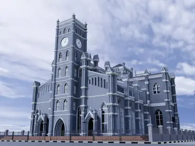  Cathedral Church of Christ Marina Lagos  3D model