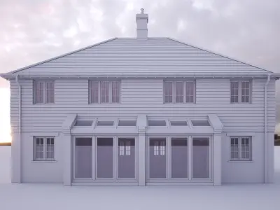 British House Bosc 3B  3D model