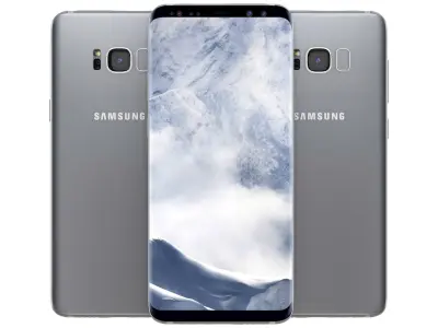 Samsung Galaxy S8 Arctic Silver 3D model