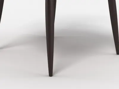 Restaurant Dining Chair 3D model