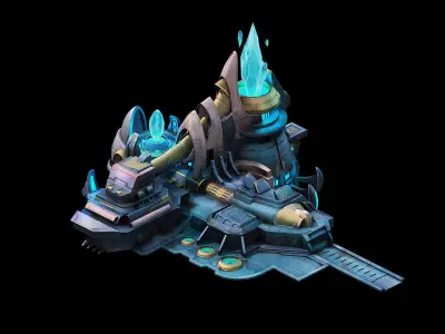 Crystal - Resource Room 3D model