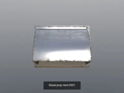 street Prop 0001 3D Model Pack