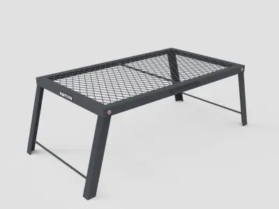 Folding Camping Table Low-poly 3D model