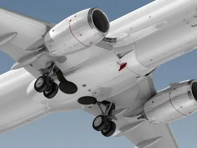  Boeing 737-800BCF Generic White 