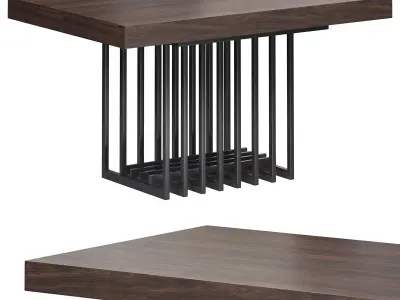 Prestige dining table by laskasas 3D model