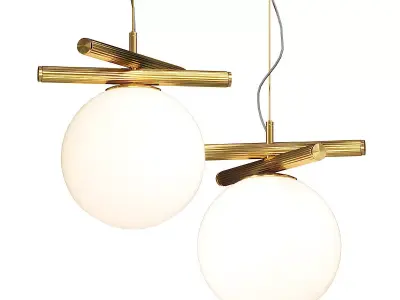 Lampatron KIRAN ONE pendant light 3D model