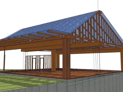 Creative Design-Holiday Cabin-0162 3D model