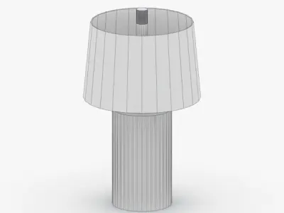 1369 - Table Lamp Low-poly 3D model