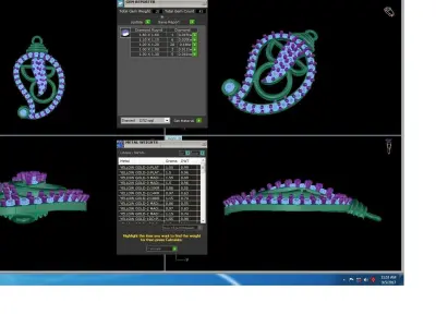 Spiritual Ganesha Pendant 3D print model