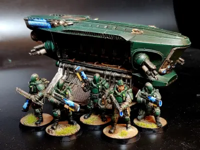 Coalition Veterans - Ranged Weapons 3D print model