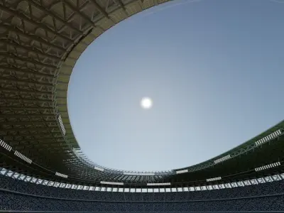 2020 Olympics Tokyo Stadium 3D model