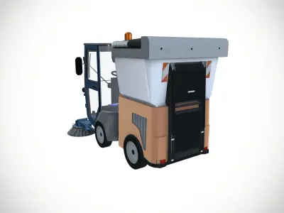 Street Sweeper 3D model