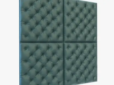 Decorative wall panel 3D model