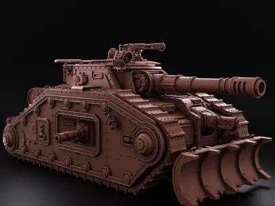 Bastion - Solar Heavy Tank - Imperial Force 3D print model