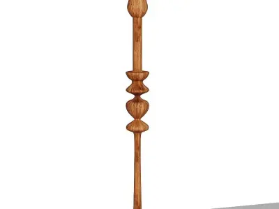 Floor Lamp Low-poly 3D model