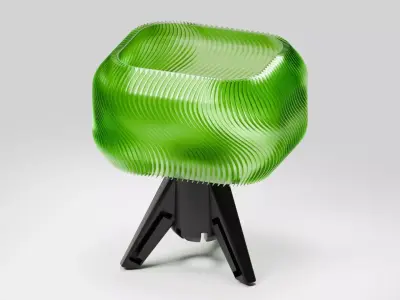 Lamp on a stand 3D print model