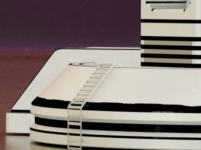 Sci Fi Laser Weapon NASA 3D model