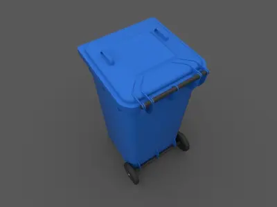 Trash Bin 3D model order
