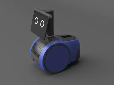 Home Robot Astro 3D model