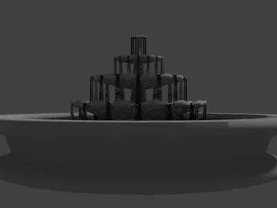 Water Fountain 1 3D model