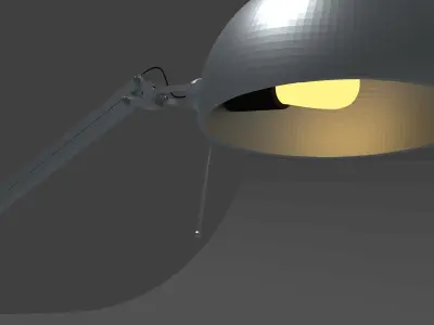 Desk Lamp 3D Model Low-poly 3D model