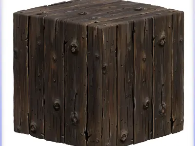 Stylized Wood Floor Seamless Texture Texture 2