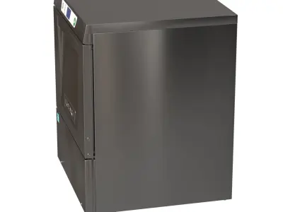 Hobart LXEH High Temp Under Counter Dishwasher Sanitizing Unit 3D model