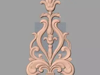 Artcam 3D relief STL models for CNC woodworking E110 3D model