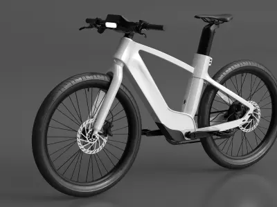  City Electric Bicycle Low Frame Design 