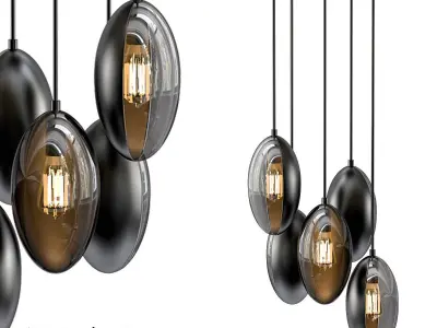 DIAS chandelier 3D model