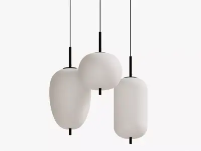 Pendant lamps Nova Luce Lato 3D model