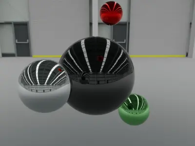 HDRI - Warehouse Interior 2 Texture