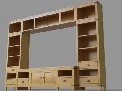 Entertainment Center 3D model