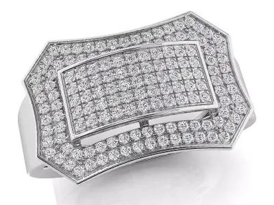 Big fancy mans ring 3D print model