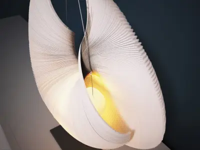 Yoruba Rose Table Lamp 3D model