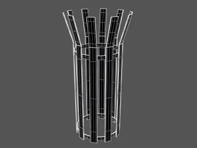 Tree Guard v1 002 Low-poly 3D model