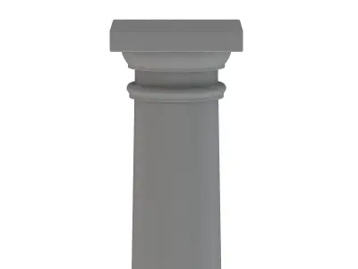 Tuscan Column 3D model