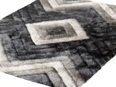 Corey-Leigh Abstract Indoor Rug 3D model