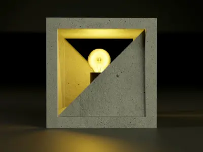 Cobogo Light Fixture 3D model